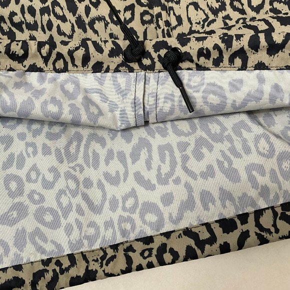 Obey Hooded Anorak "Sienna" Khaki Leopard - Picture 7 of 8